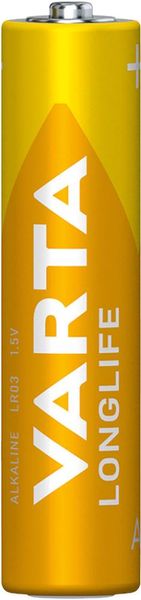 Batterie Longlife AAA, 8-er Folie VARTA