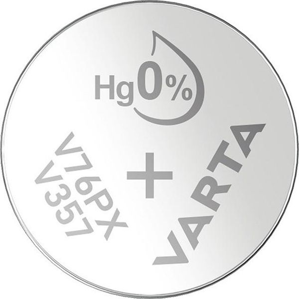 Knopfzelle Electronics Silber V13GS/V357 1,55Volt Blister zu 1 Stück VARTA