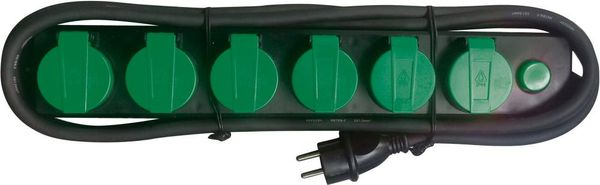 Steckdosenleiste 6-Fach 3m H07RN-F3G1,5 FORTIS