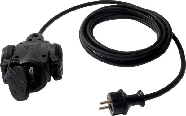 Dreiwegekupplung m. 10 m Leitung H07RN-F 3 G 1,5