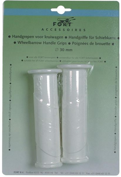 Ersatzgriffe zu Schiebek.SB-vp., weiss, 30 mm Fort