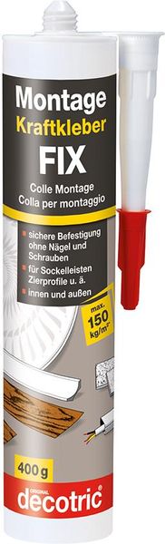 Montage-Fix 400g Kartuschdecotric