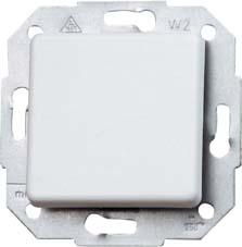 Taster 10 AX, 250 V EUROPA, arktis Kopp