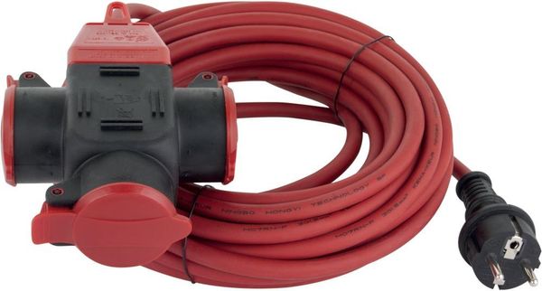 Verlängerung 10m 3 Wege IP44