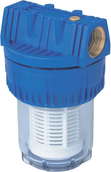 Filter kurz Anschluss 1" Metabo mit waschb. Filtereinsatzfür Pumpen/HWW/HWA