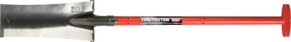 Rodespaten Fiber 5001 T-Stiel, 380 x 140 mm