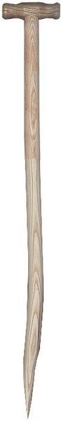 Damenspatenstiel T Esche 930/36mm damfgebogen