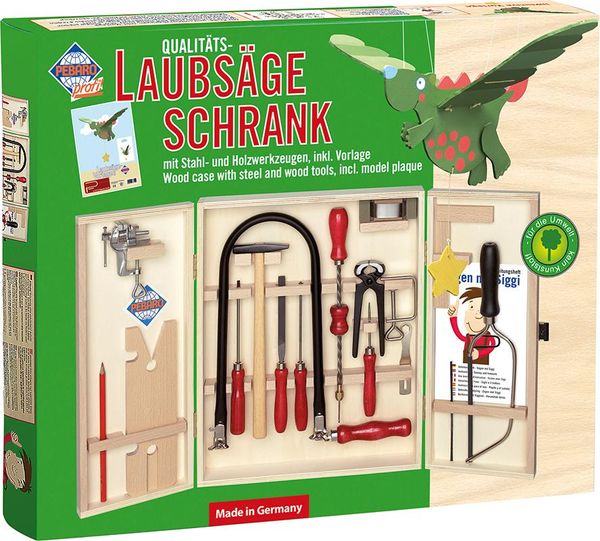 Laubsägeschrank "Öko" Type 401S 19tlg. Bausch