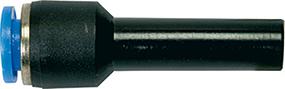 Gerader Reduzierstecker Blaue Serie, Schlauch-Ø6 Stecknippel 8mm RIEGLER