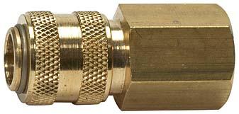 SchnellverschlusskupplungNW 5, Messing, connect-line, IG G3/8" RIEGLER