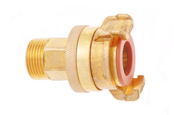 GEKA plus-Gewindestück SH-K, MS, AG G3/4", SB