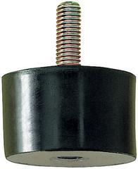 Gummi-Metall-Puffer zylindrisch Typ B D30xH20mm M8x20 NR57