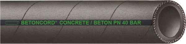 Beton-Injektionsschlauch Betoncord, schwarz, 40bar, 35x7mm