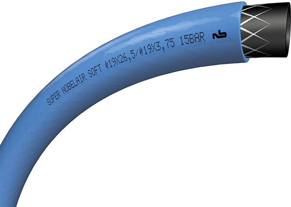 Druckluftschlauch PVC Super Nobelair Soft 6,3x2,35mm, 25m Tricoflex