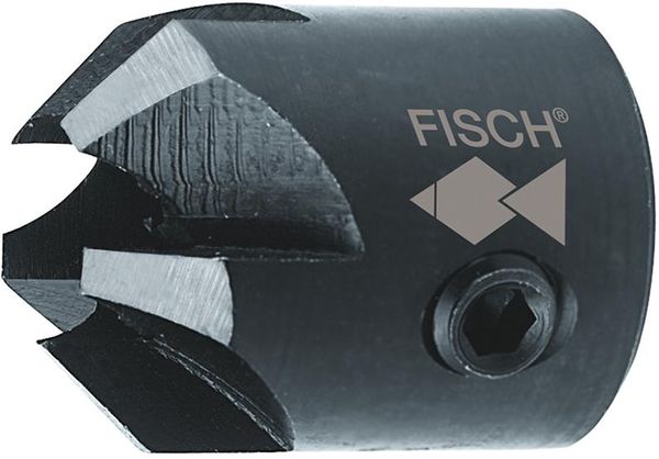Aufsteckversenker HSS 90G3/16x25mm 5Schn. R Fisch