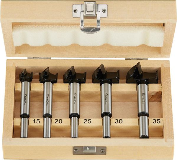Kunstbohrer-Satz HW 5tlg. 15-35mm FORTIS