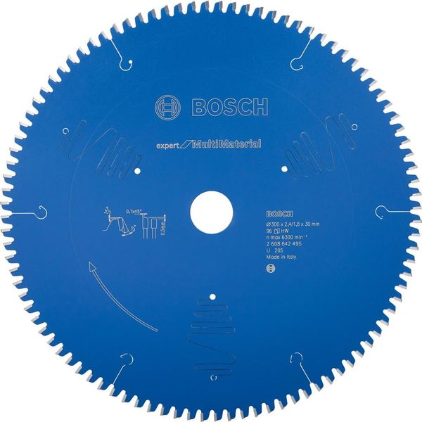 HM-Kreissägeblatt 300x2,4/1,8x30 96Z TCG BoVE à 1 Stück Expert f Multi Material