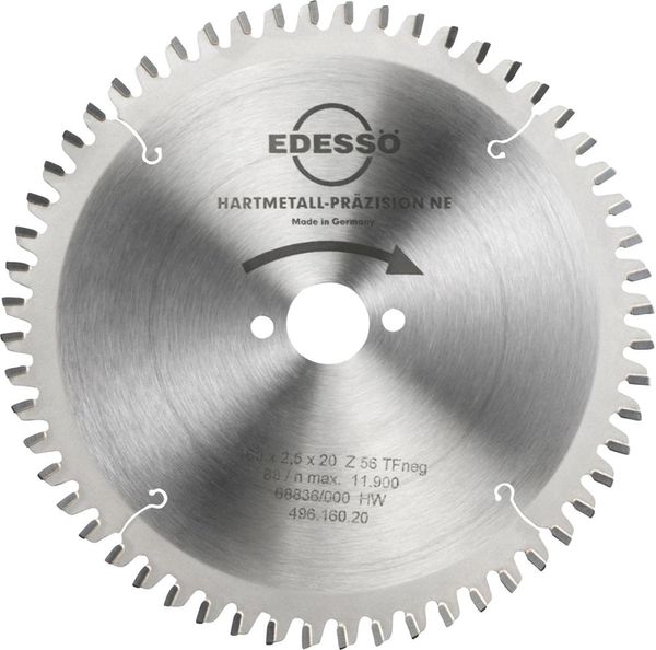 HW Kreissägebl. Präz. 160x2,5x20 Z56 TF-neg.