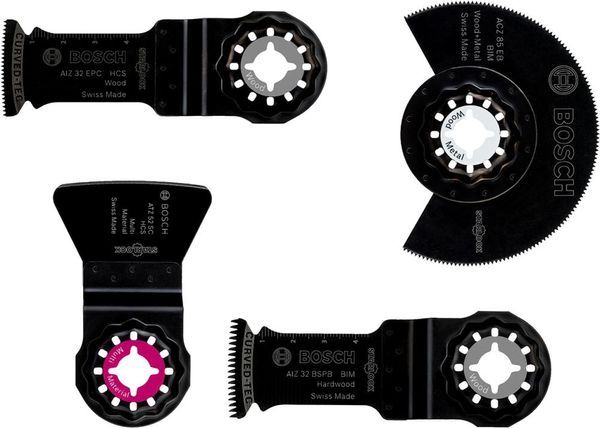 Multi-Cutter-Set Boden/Einbau Bosch 4-teilig Starlock