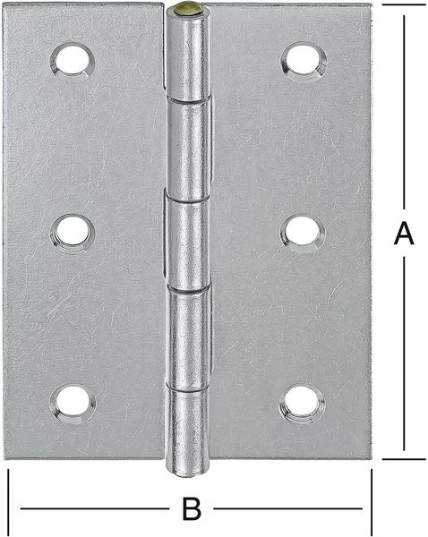 Scharniere halbbreit 100x72mm Nr. 502100Z