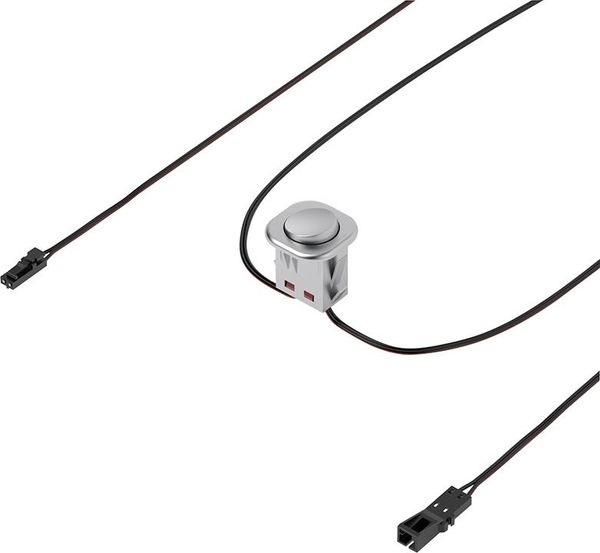 Einbauwippschalter Alu Op1x M1, 1x M1-F