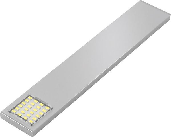 lag172668.jpg LED PowerSquare 180mm ww Alu, 12VDC, 1.8W, 1.8m