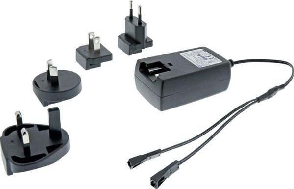 Stecker EVG 12VDC 10W int100-240VAC, 250mm 2x M1