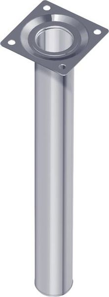 Stahlrohrmöbelfüsse weiss 200mm rd.30mm