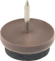 Filzgleiter braun 24 mm