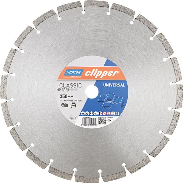 Diamant-Trennscheibe CLASSIC UNI, 350x25,4mm