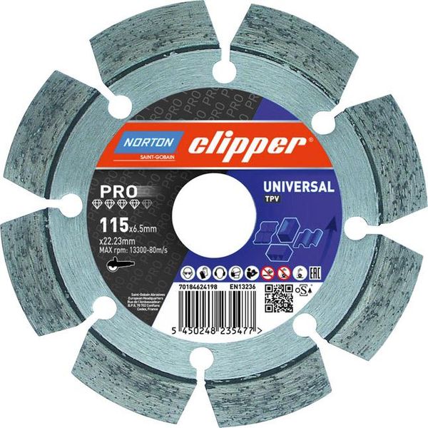 Rissfräser Pro Universal TP-V 125 x 22,23 mm