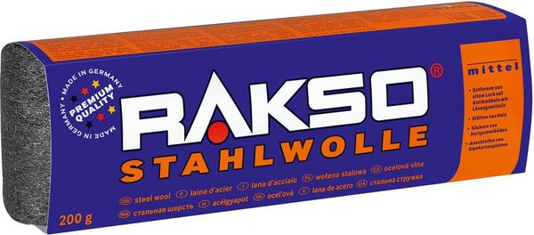 Stahlwolle Gr. 0 mittel, EK 200 g