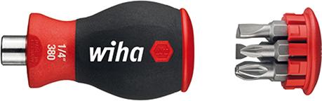 qwz115256.jpg Bit-Magazinhalter Stubby 6-tlg. kombiniert Wiha