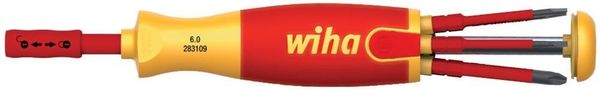 pim107419.jpg VDE Bit-Magazinhalter 6tlg. Schl.,PH,SL/PZ Wiha