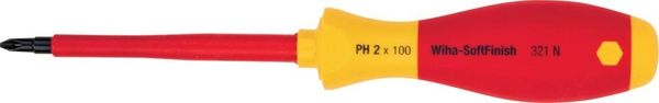 pim108594.jpg Schraubendreher 321N VDE PH0x 60mm Wiha