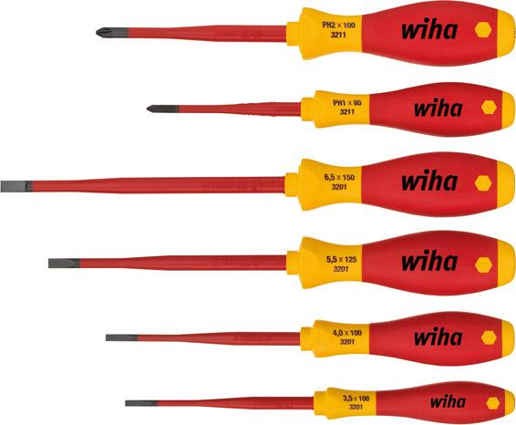 uwh100116.jpg Schraubendreher-Satz VDE 6tlg. slimFix PH Wiha