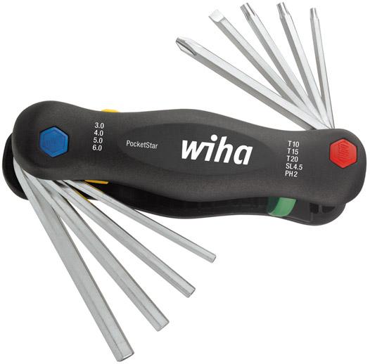 pre111181.jpg Klapphalter gemischt 9-tlg. PocketStar Wiha