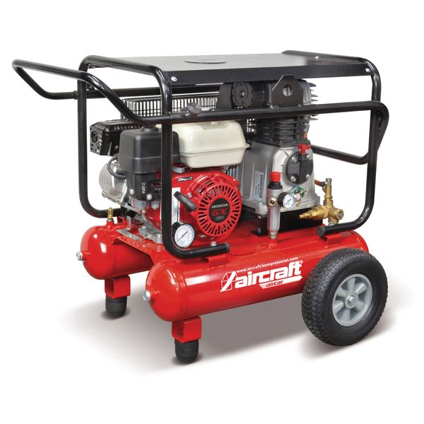 Mobiler Kolbenkompressor mit Benzinmotor Aircraft AIRCAR-BAU 500/20 B PRO