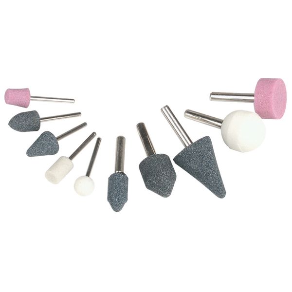Schleifstifte-Set Aircraft 10-teilig (5 x 3 mm, 5 x 6 mm)