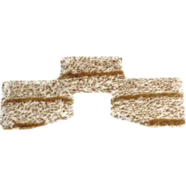 Parkettpad für Bodendüse mit Klappbürste Cleancraft