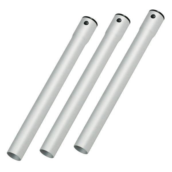 Saugrohr Cleancraft Ø 32 mm / 3 x 0,33 m, Aluminium