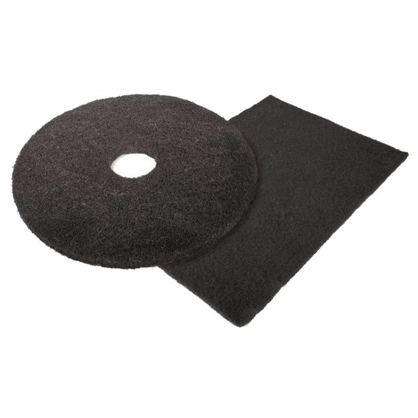 Grundreinigungs-Pad Cleancraft 711 x 355 mm schwarz