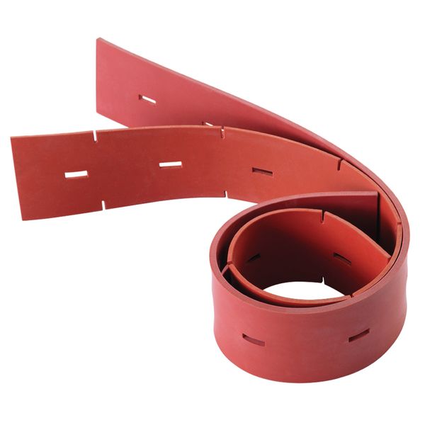 Sauglippen Cleancraft 420/430 mm, Gummi, vorne/hinten