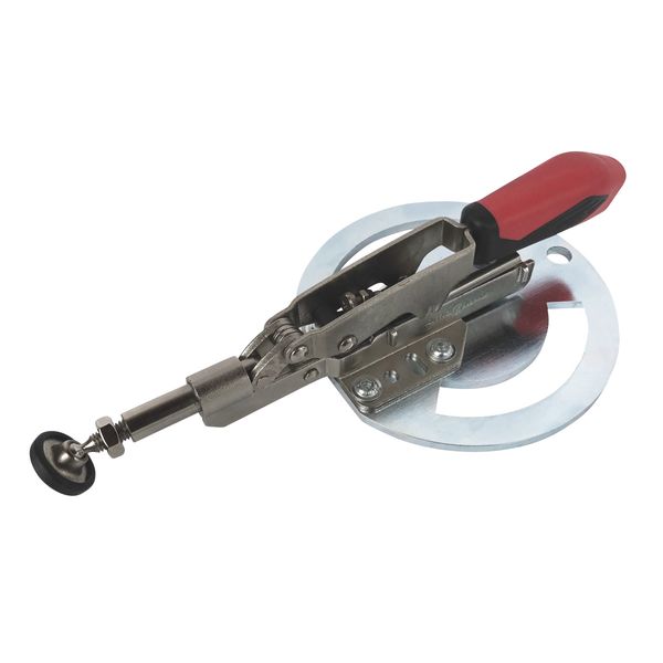 Adapterplatte rund Holzkraft mit Spanner waagerecht Länge 180 mm