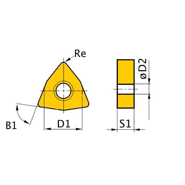 HM-Ersatzwendeplatten Optimum ISO WNMG080408