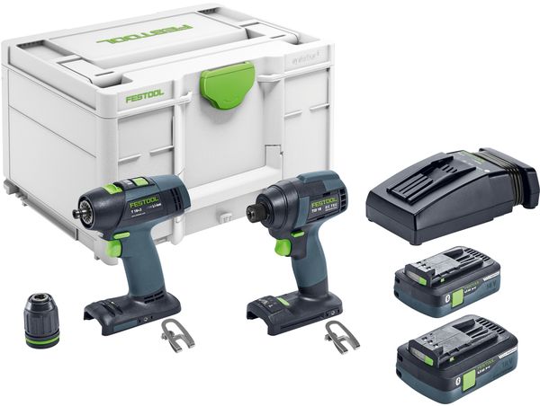 Schrauber- und Bohrer-Set TID 18 HPC 4,0 I-Set T18