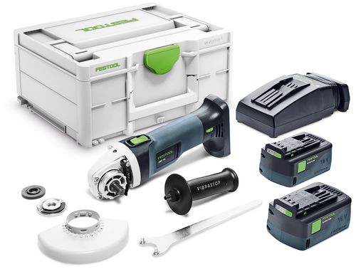 Akku-Winkelschleifer AGC 18-125 5,0 EBI-Plus