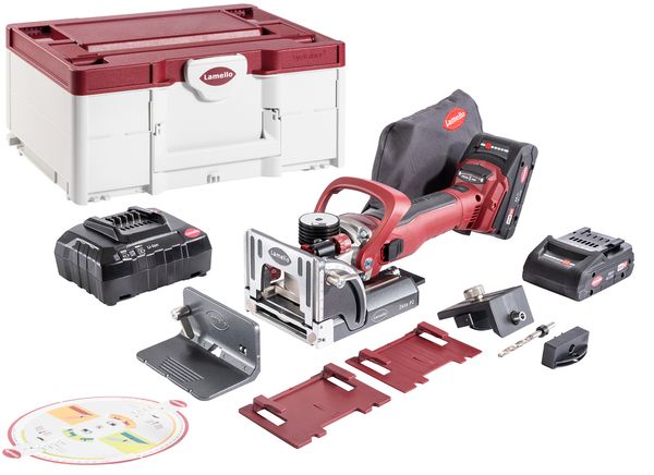 Zeta P2 Akku Nutfräsmaschine Set mit Systainer