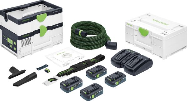 Akku-Absaugmobil CTMC SYS HPC 4,0 I-Plus CLEANTEC