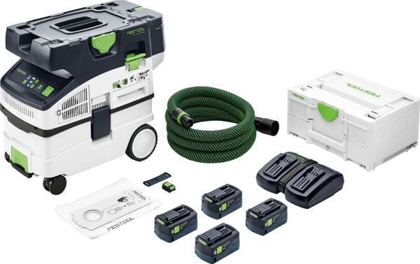 Akku-Absaugmobil CTMC MIDI I-Plus CLEANTEC